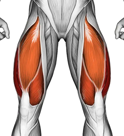 Intermediate Hip Flexor and Quad Stretch — Muscles worked: Quadriceps, Hamstrings (Front)